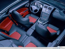 Aston Martin V12 Vanquish inside view  wallpaper