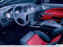 Aston Martin V12 Vanquish interior wallpaper