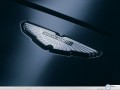 Aston Martin wallpapers: Aston Martin V12 Vanquish logo wallpaper