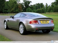 Aston Martin V12 Vanquish luxury car wallpaper