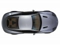 Free Wallpapers: Aston Martin Vanquish  top view Wallpaper