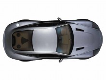 Aston Martin Vanquish  top view Wallpaper