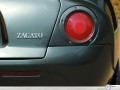 Aston Martin wallpapers: Aston Martin Zagato back light wallpaper