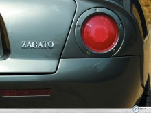 Aston Martin Zagato back light wallpaper