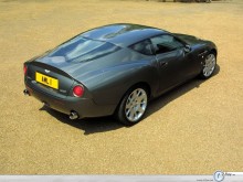 Aston Martin Zagato back top view  wallpaper