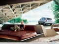 Audi A2 wallpapers: Audi A2 and a women wallpaper