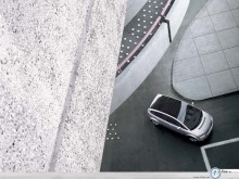 Audi A2 top view of the car wallpaper