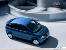 Audi A2 top view wallpaper