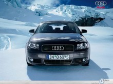 Audi A3 S3 winter view wallpaper