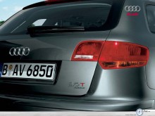 Audi A3 Sportback rear view wallpaper