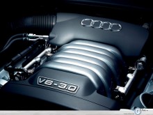 Audi A4 S4 engine v8-3.0 wallpaper