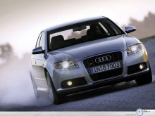 Audi A4 S4 front view wallpaper