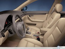 Audi A4 S4 interior design wallpaper