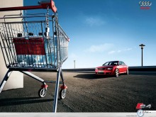 Audi A4 S4 mineral water wallpaper