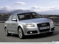 Audi wallpapers: Audi A4 S4 on the road wallpaper