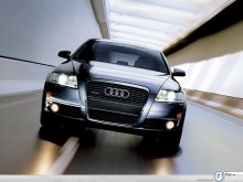 Audi A6 front bottom view wallpaper
