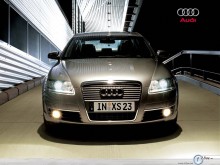 Audi A6 front view wallpaper