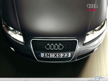Audi A6 top front view wallpaper