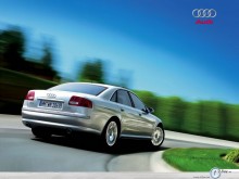 Audi A8 road runner wallpaper