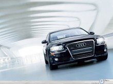 Audi A8 tunnel view  wallpaper
