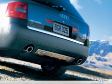 Audi Allroad zoom in view wallpaper