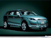 Audi Concept Car dark green wallpaper