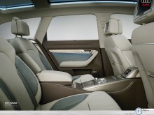 Audi Concept Car interior design wallpaper