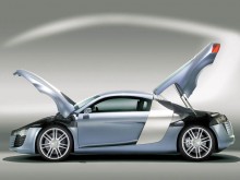 Audi Le Mans Quattro Concept car open Wallpaper