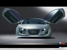Audi RSQ Concept Car open doors wallpaper