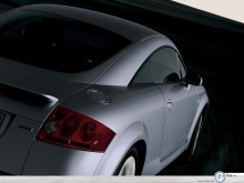 Audi TT half car view wallpaper