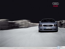 Audi TT high speed wallpaper