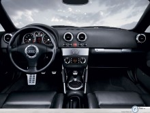 Audi TT inside view wallpaper