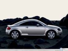 Audi TT rocky road wallpaper