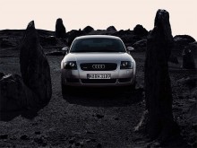 Audi TT stone field Wallpaper