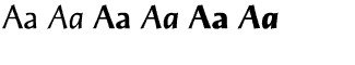 Serif fonts A-B: Augustal Cursiva Volume