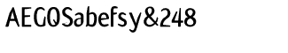 Serif fonts A-B: Axiom Semibold
