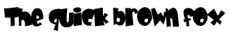 Retro fonts A-M: Baby Kruffy