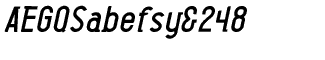 Serif fonts B-C: Barkpipe Bold Italic