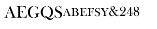 Serif fonts B-C: Baskerville Old Face DisCaps