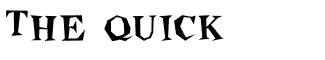 Gothic misc fonts: Beatnik Plain