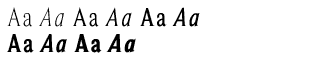 Serif fonts B-C: Beaufort Condensed Volume