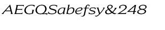 Serif fonts B-C: Beaufort Extended Italic