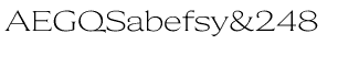 Serif fonts B-C: Beaufort Extended Light