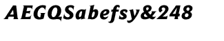 Serif fonts B-C: Beaufort Heavy Italic