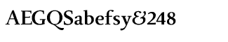 Serif fonts B-C: Belen Bold