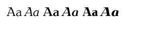 Serif fonts B-C: Bellini Volume 1