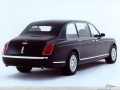 Car wallpapers: Bentley classic car rear view wallpaper