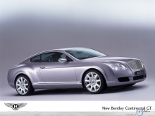 Bentley Continental GT silver wallpaper