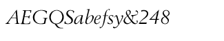 Serif fonts B-C: Berling Regular Italic