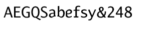 Sands Serif fonts A-D: Betabet Sans